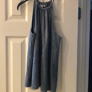 Maxstudio halter top Dusk blue